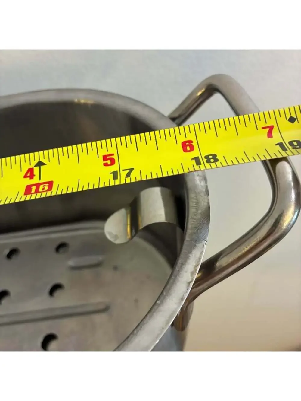 Vintage Stainless Steel Fish Poacher Steamer Pan w Lid & Removable Rack Oval